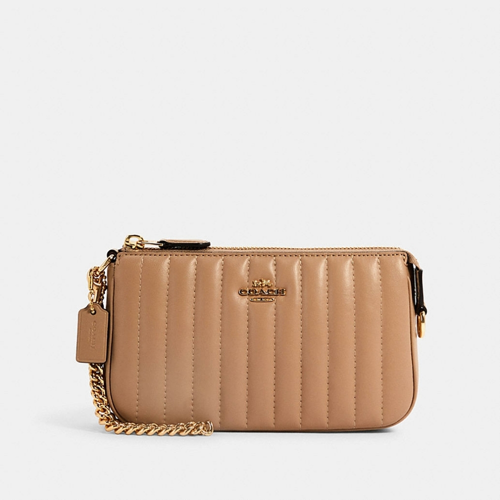 Large Wristlet 19 With Linear Quilting